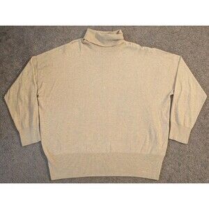 Madewell Brookhaven Turtleneck Heather Suede Wool Blend Sweater NB370 Women's